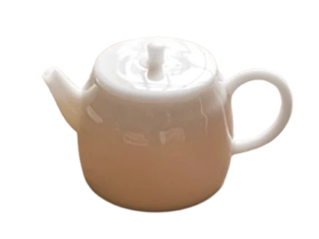 Ice Jade Porcelain De Zhong Teapot